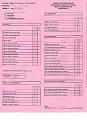 Report Card [Kindergarten] (side 1)